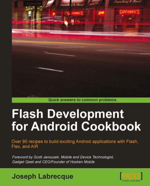 Cover image for book Flash Development for Android Cookbook