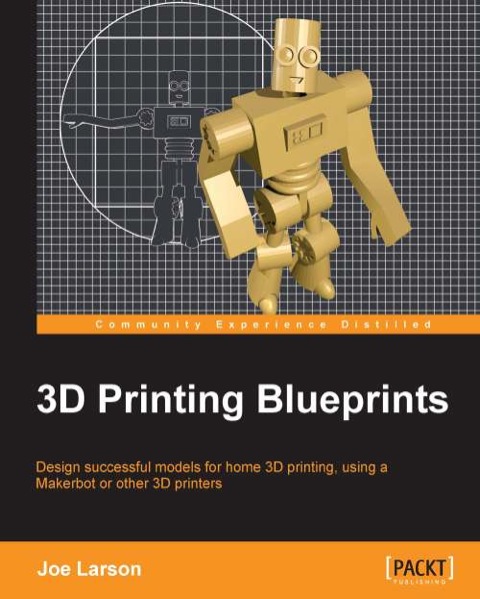 Cover image for book 3D Printing Blueprints