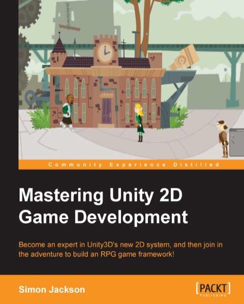 Cover image for book Mastering Unity 2D game development