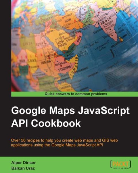 Cover image for book Google Maps JavaScript API Cookbook