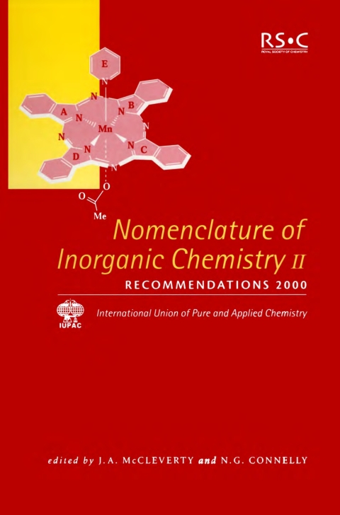 Cover image for book Nomenclature of Inorganic Chemistry II