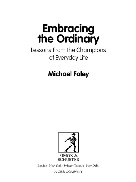 Cover image for book Embracing the Ordinary