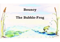 Imagen de portada: Bouncy the Bubble-Frog 1st edition 9781849898829