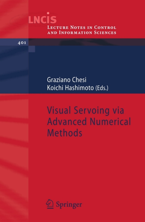Cover image for book Visual Servoing via Advanced Numerical Methods