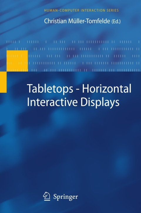 Cover image for book Tabletops - Horizontal Interactive Displays