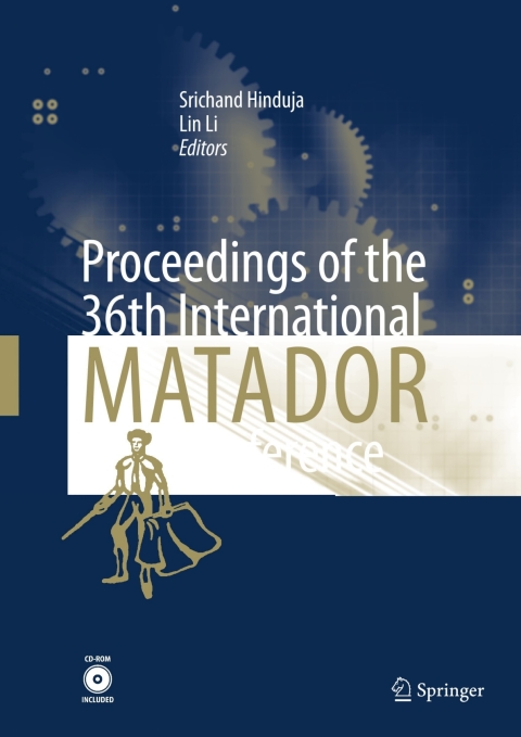 Cover image for book Proceedings of the 36th International MATADOR Conference