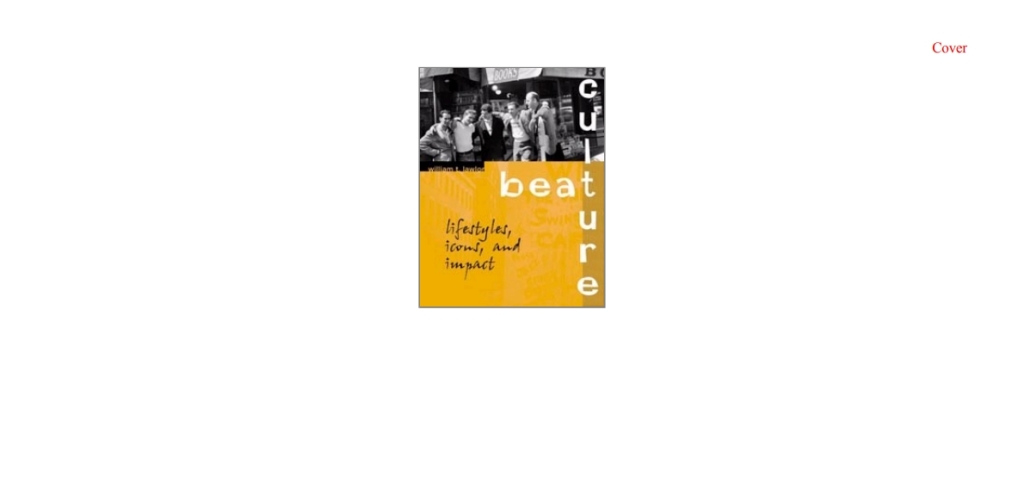 Beat Culture - 1st Edition (eBook Rental)