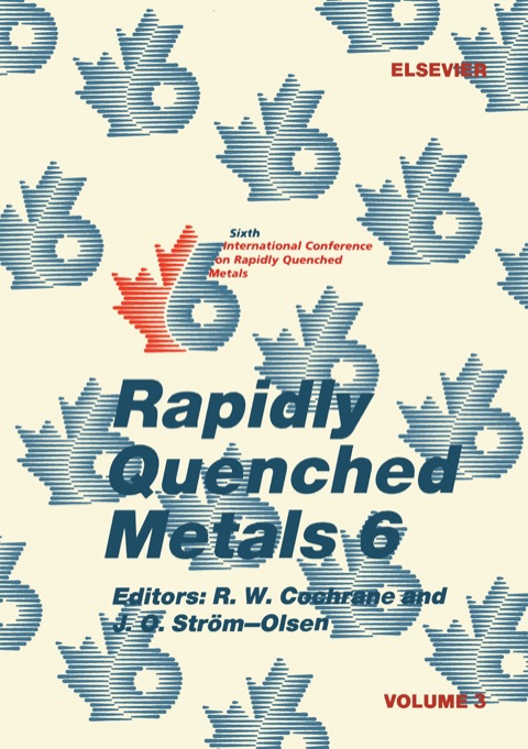 Cover image for book Rapidly Quenched Metals 6: Volume 3