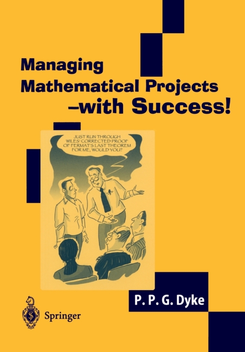 Cover image for book Managing Mathematical Projects - with Success!