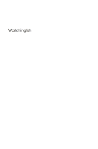 Cover image: World English 1st edition 9781853595776