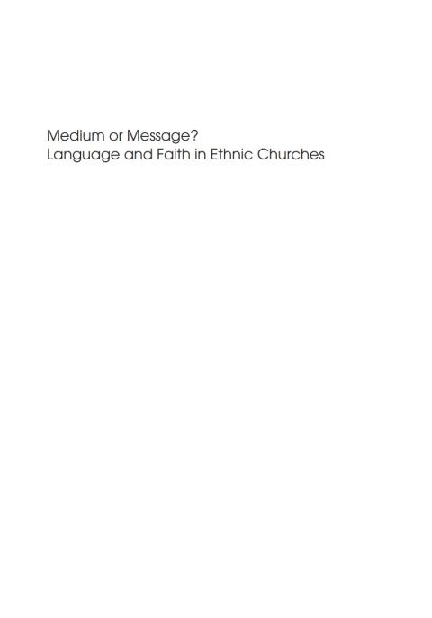 Cover image for book Medium or Message?