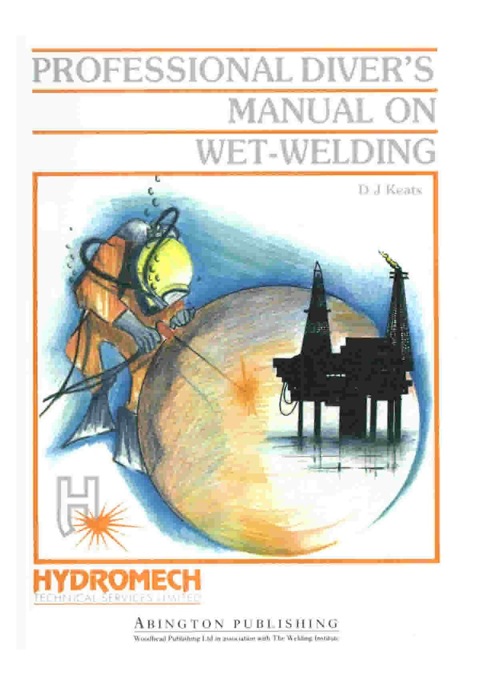 Cover image for book Professional Diver’s Manual on Wet-Welding