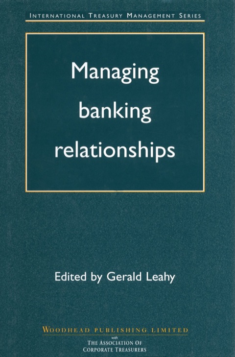 Cover image for book Managing Banking Relationships