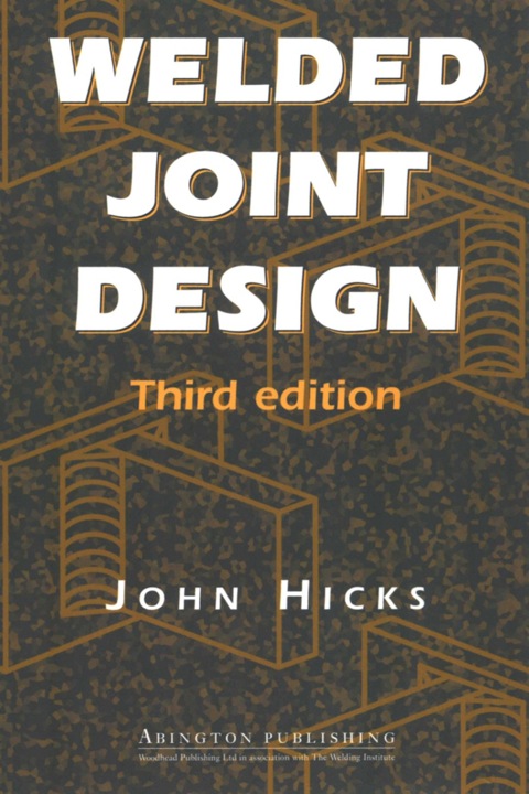 Cover image for book Welded Joint Design