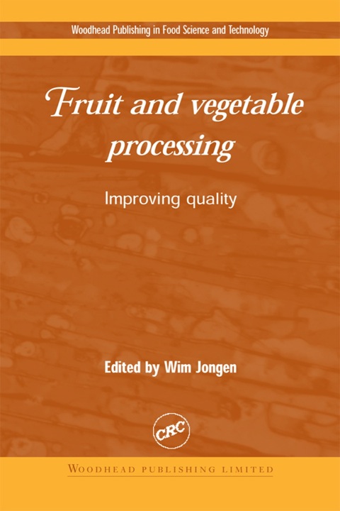 Cover image for book Fruit and Vegetable Processing: Improving Quality