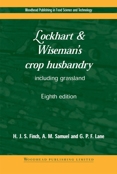Cover image for book Lockhart and Wiseman’s Crop Husbandry Including Grassland