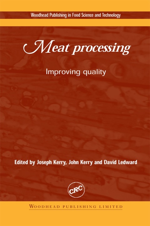 Cover image for book Meat Processing: Improving Quality