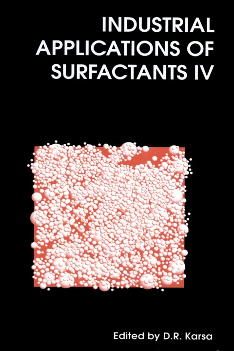 Cover image for book Industrial Applications of Surfactants IV