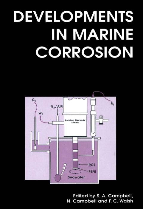 Cover image for book Developments in Marine Corrosion
