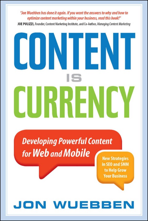 Cover image for book Content is Currency
