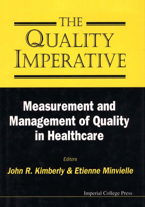Cover image for book QUALITY IMPERATIVE, THE