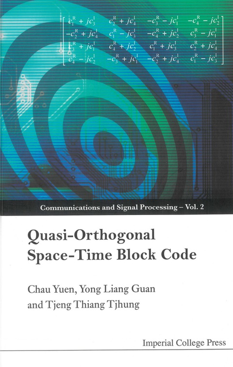 Cover image for book QUASI-ORTHOGONAL SPACE-TIME BLOCK...V2