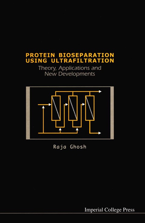 Cover image for book PROTEIN BIOSEPARATION USING ULTRAFIL....