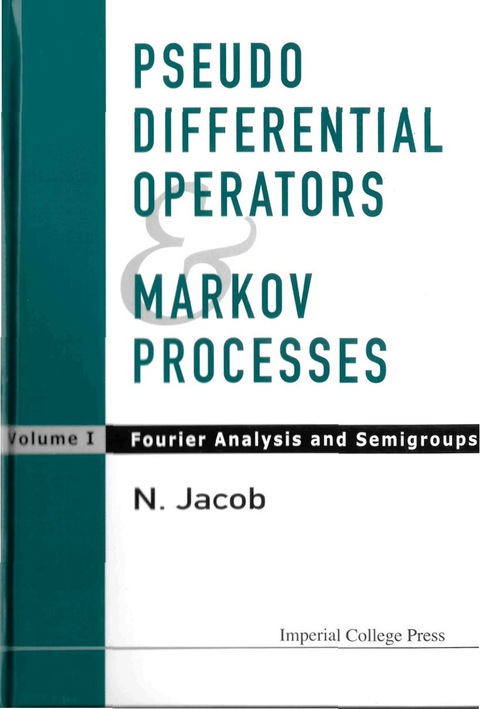 Cover image for book PSEUDO DIFF OPERATOR & MARKOV PROC..(V1)