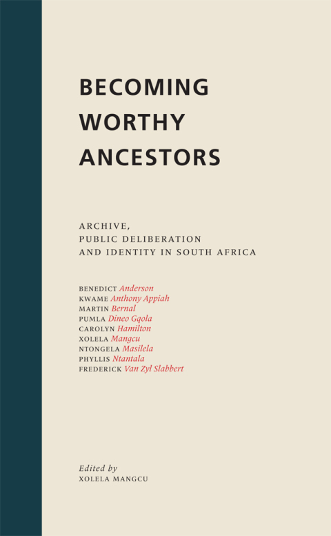 Cover image for book Becoming Worthy Ancestors