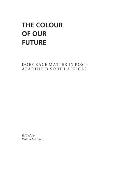 Cover image for book The Colour of Our Future