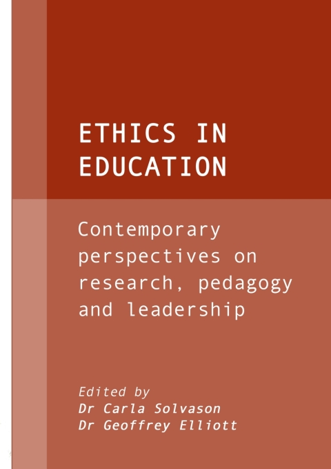 Cover image for book Ethics in Education