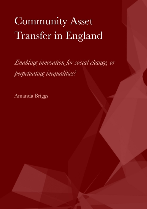 Cover image for book Community Asset Transfer in England