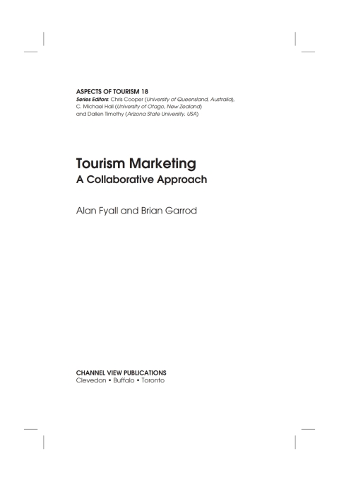 Tourism Marketing 