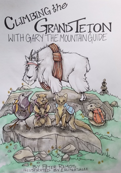 Cover image for book Climbing The Grand Teton