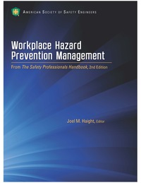 Cover image: Workplace Hazard Prevention Management 1st edition 9781885581723