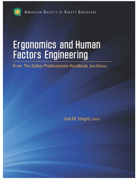 Cover image for book Ergonomics and Human Factors Engineering