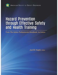 Cover image: Hazard Prevention Through Effective Safety and Health Training 1st edition 9781885581747