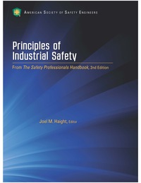 Cover image: Principles of Industrial Safety 1st edition 9781885581754