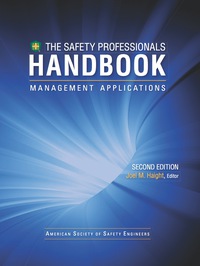 handbook safety professionals management applications