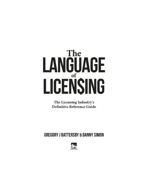 Cover image for book The Language of Licensing