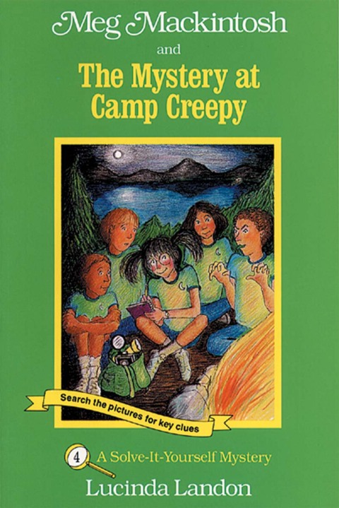 Cover image for book Meg Mackintosh and the Mystery at Camp Creepy
