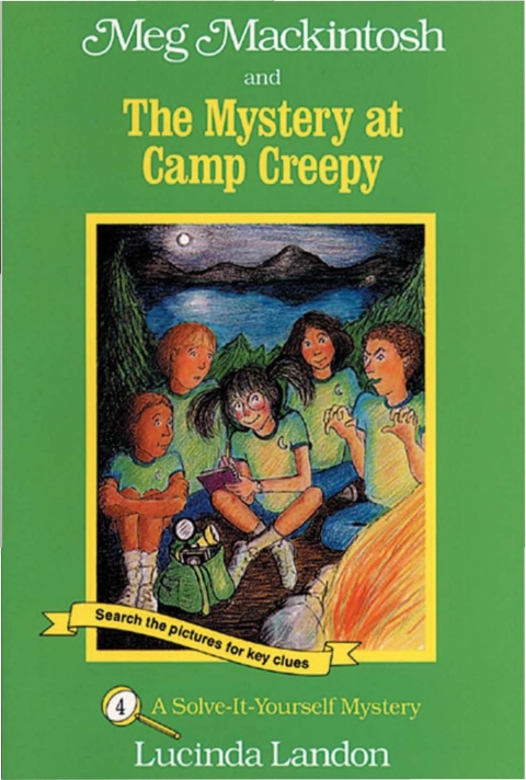 Cover image for book Meg Mackintosh and the Mystery at Camp Creepy