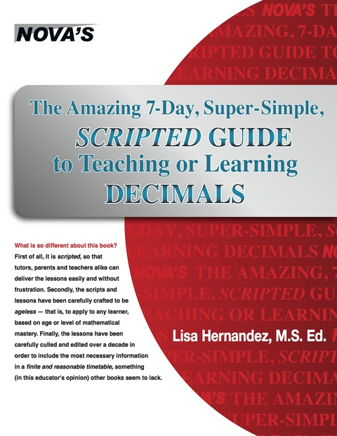 Cover image for book The Amazing 7-Day, Super-Simple, Scripted Guide to Teaching or Learning Decimals