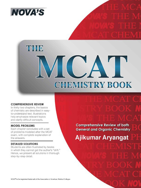 Cover image for book The MCAT Chemistry Book