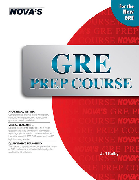 Cover image for book GRE Prep Course