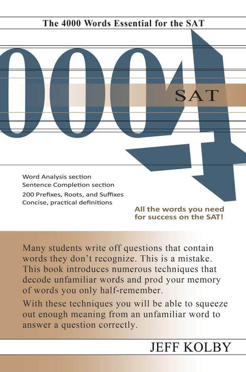 Cover image for book SAT 4000