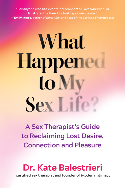 Cover image for book What Happened to My Sex Life?: A Sex Therapist's Guide to Reclaiming Lost Desire, Connection, and Pleasure