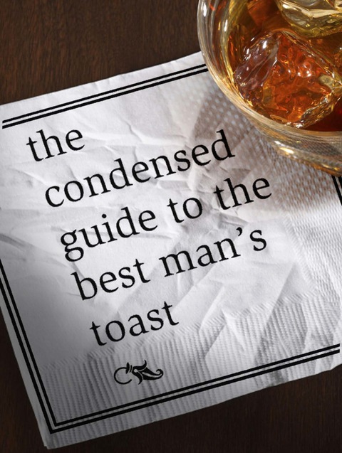 Cover image for book The Condensed Guide to the Best Man's Toast