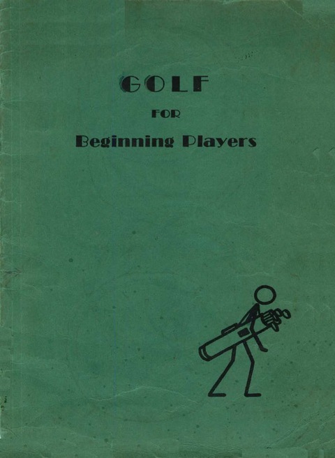 Cover image for book Golf for Beginning Players
