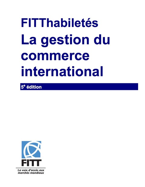 Cover image for book FITThabiletes:  La gestion du commerce international